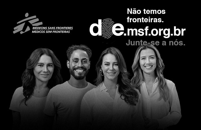 Médicos Sem Fronteiras e Brick lançam campanha “Eu não tenho fronteiras”.